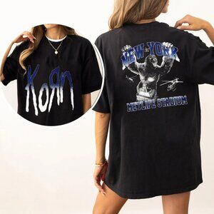 Korn Live In New York City 2025 Venue Tee At Metlife Stadium 81